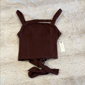 Anthropologie Elegant Brown Women's Top